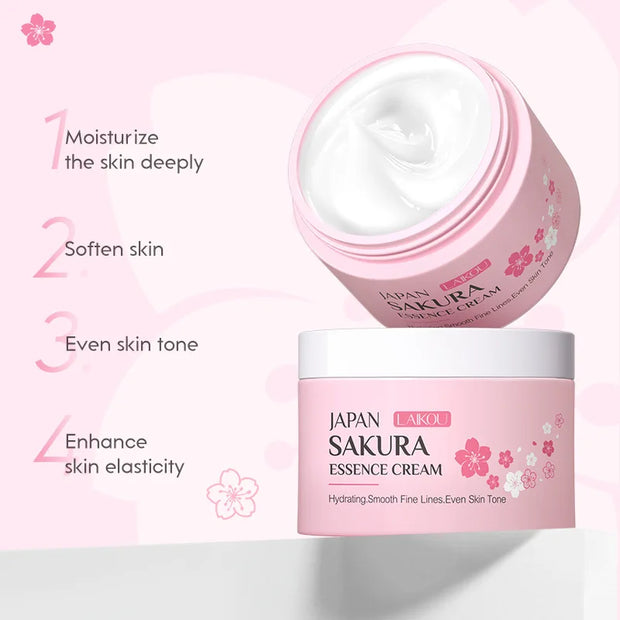 9pcs Facial Products Kit Sakura Skin Care Set Facial Cleanse