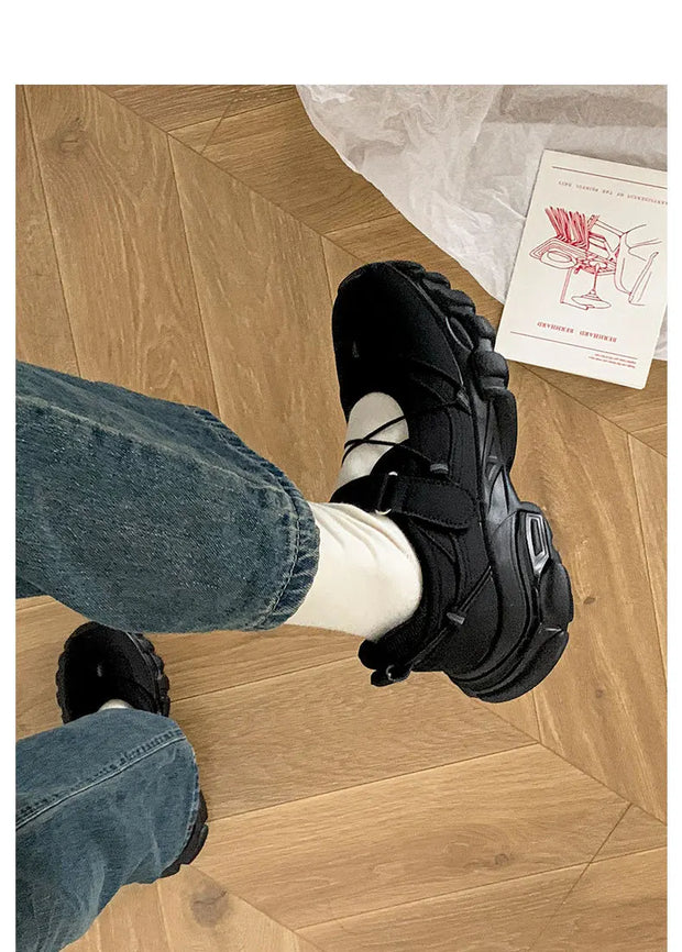 Women Casual Shoes 2025 Fashion Comfortable Non Slip Outdoor Sports Shoe Female Mary Jane Summer Platform Sneakers Zapatos Mujer