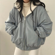 Reversible Cozy Hooded Jacket