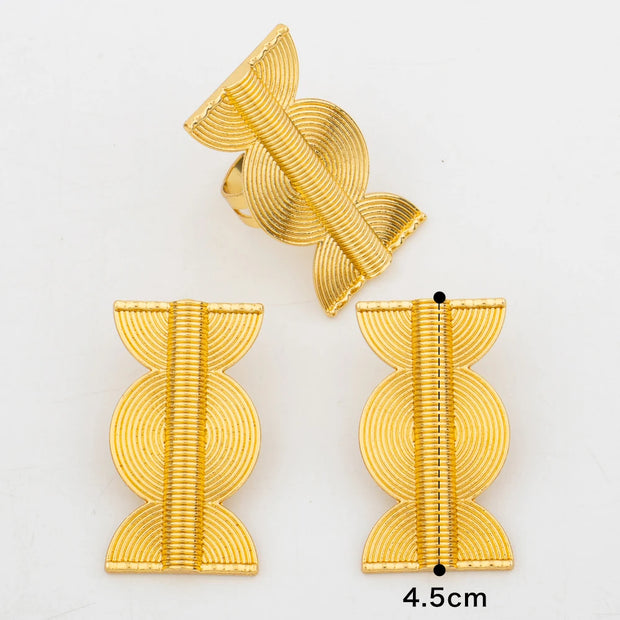 Gold Color Jewelry Sets For Women