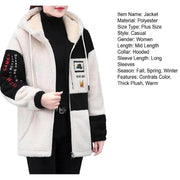 Winter Fashion Women's Coat New Casual Hooded Zipper