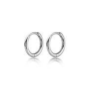 Sterling Silver Minimalist Bohemian Round Ear