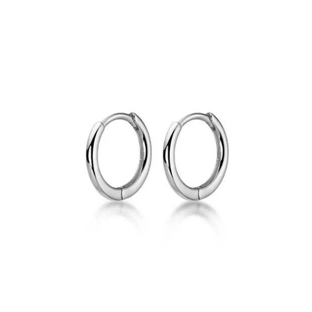 Sterling Silver Minimalist Bohemian Round Ear