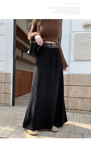 Cozy Knit Maxi Skirt