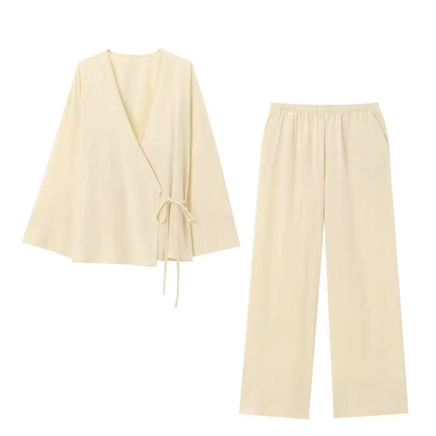Elegant 2-Piece Loungewear Set