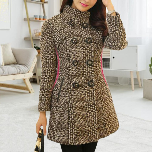 Heritage Plaid Elegance Coat