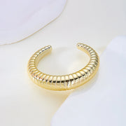Sculpted Elegance Cuff Bracelets - Modern Statement Jewelry