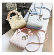 Butterfly Charm Scarf Handle Purse