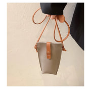 Women's Mobile Phone Bag Female Messenger Shoulder Bags Crossbody Retro PU Leather Bags Mini Handbags New Girls Purse Designer
