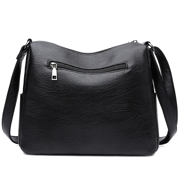 Large Capacity Crossbody Bags Sac Soft Leather Women Bag Branded Designer Ladies Handbag Purses 2023 Luxury Female Shoulder Bag