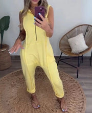 Floral Print Relaxed Fit Jumpsuit