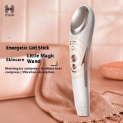 KSKIN New Trending Hot And Cold Vibration Wrinkle Anti-Ageing Eye Massage Dark Circle Removal EMS Beauty Face Eye Care Pen