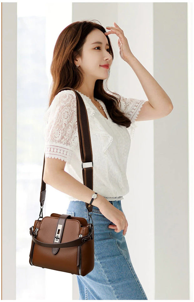 High Quality  Leather Luxury Handbag