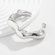 Sculpted Elegance Cuff Bracelets - Modern Statement Jewelry