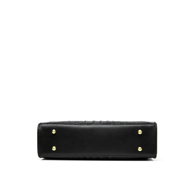 Women's crocodile PU Leather Handbags