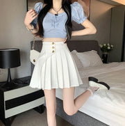 Skirts For Women High Waist A Line Woman Skirt Cheap Clothing Sales Stylish Offer Aesthetic Hot Luxury Elegant Streetwear Casual
