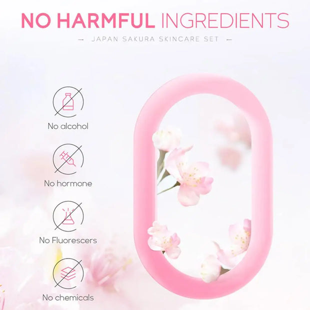 Sakura Skincare Essentials Set - Travel or Gift Pack
