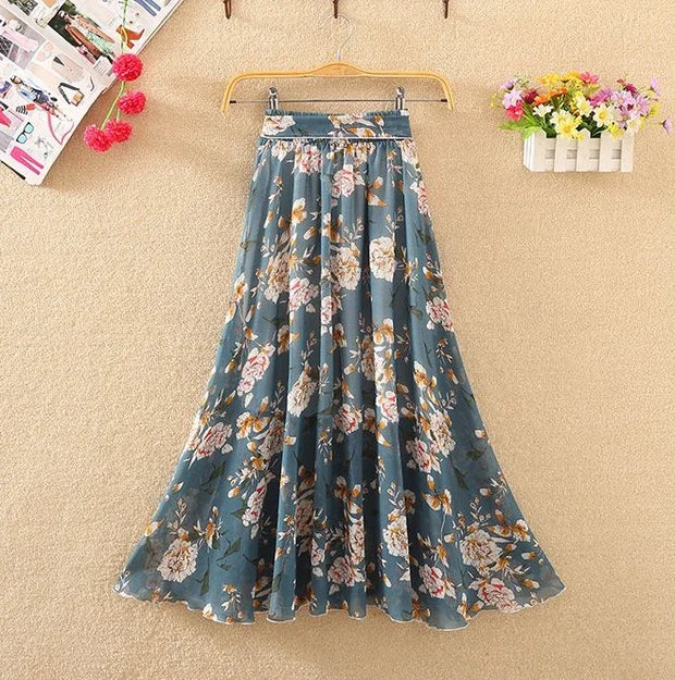 Skirts for Women Summer 2024 A Line High Waist Woman Skirt Casual Trend Modest Vintage Cheap Quality Korean Fashion Style Y2k V