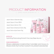 Sakura Skincare Essentials Set - Travel or Gift Pack