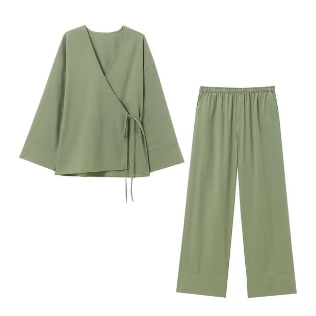 Elegant 2-Piece Loungewear Set