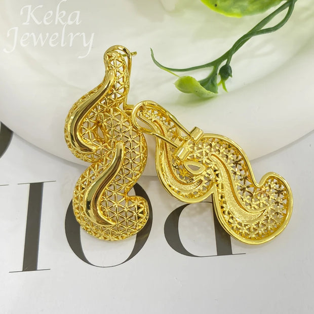 Dubai-Inspired Gold Jewelry Set