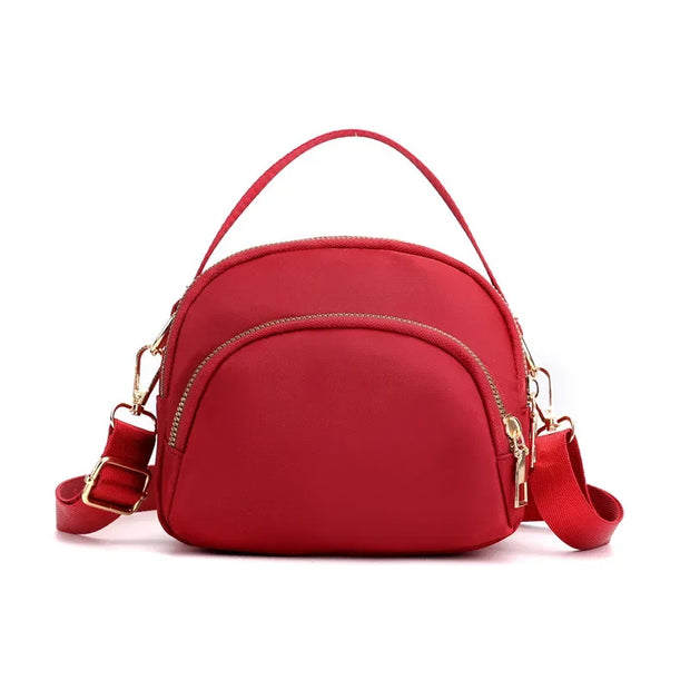 Sleek City & Modern Zip Pocket Crossbody