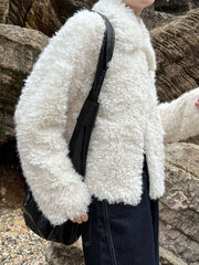 Cloud Nine Furry Lambswool Coat