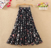 Skirts for Women Summer 2024 A Line High Waist Woman Skirt Casual Trend Modest Vintage Cheap Quality Korean Fashion Style Y2k V