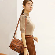 Luxury Multi-Pocket Crossbody Bag
