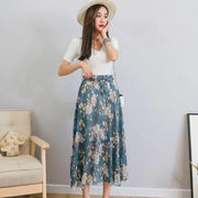 Skirts for Women Summer 2024 A Line High Waist Woman Skirt Casual Trend Modest Vintage Cheap Quality Korean Fashion Style Y2k V