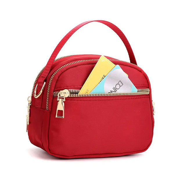 Sleek City & Modern Zip Pocket Crossbody
