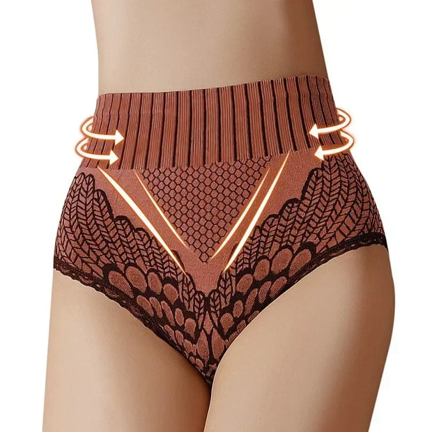 Women Seamless Panties Underwear Female High Waist Brief Hip Lift Underpanties Breathable Underpant Sexy Lingerie Body Shaper