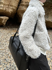 Cloud Nine Furry Lambswool Coat