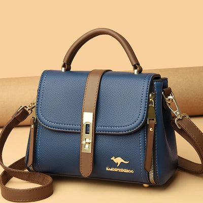 Flip Cover Bilayer Women Purses and Handbags