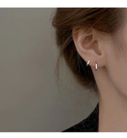 Sterling Silver Minimalist Bohemian Round Ear