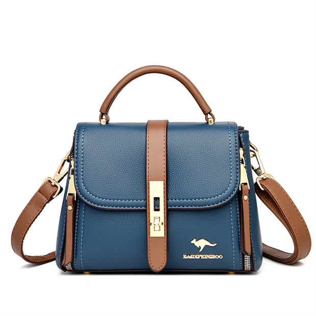 Flip Cover Bilayer Women Purses and Handbags