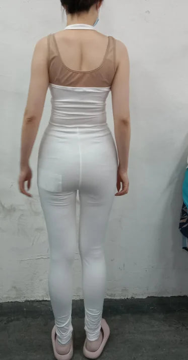Cut-Out Bodycon Jumpsuit
