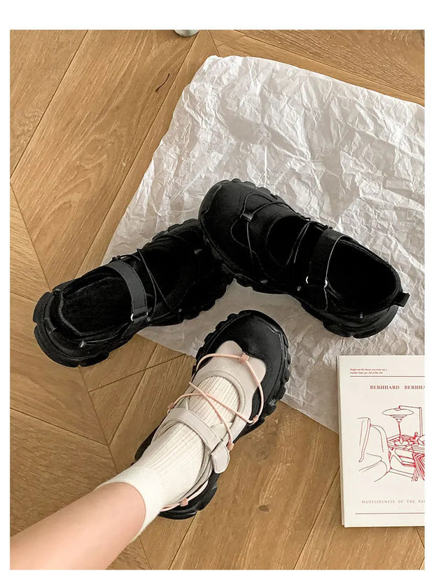Women Casual Shoes 2025 Fashion Comfortable Non Slip Outdoor Sports Shoe Female Mary Jane Summer Platform Sneakers Zapatos Mujer