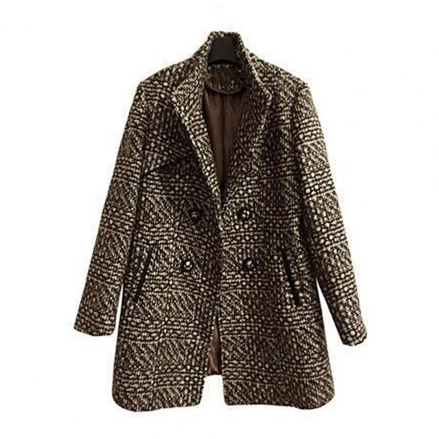 Heritage Plaid Elegance Coat
