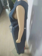 Jumpsuits for Women  Summer Solid Sleeveless
