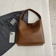 Classic Bucket Shoulder Bag - Large Capacity Everyday Tote