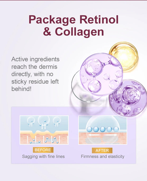 Anti-Wrinkle & Revitalizing Skincare Set - Serum + Sakura Cream