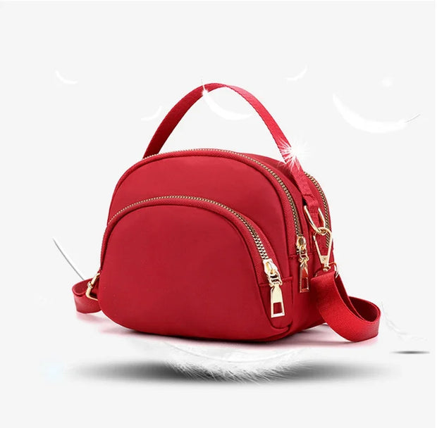 Sleek City & Modern Zip Pocket Crossbody