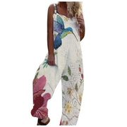 Floral Print Relaxed Fit Jumpsuit