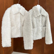 Cloud Nine Furry Lambswool Coat