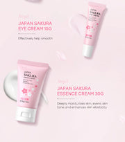 3pcs/set  Vitamin C 24K Golden Sakura Skin Care Sets