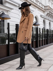 Chic Street Mid-length Peacoat