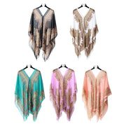 Lightweight Boho Beach Shawl Wrap