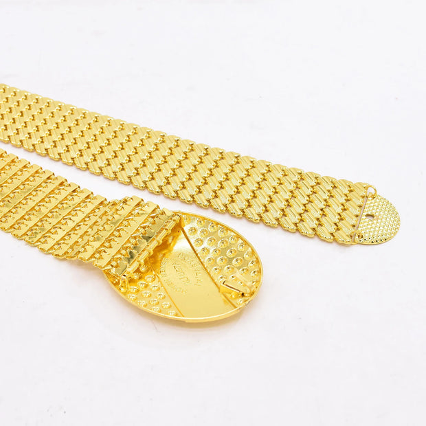 Gold Plated Women Metal Belt Body Jewelry