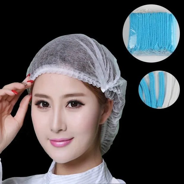 100pcs/Pack Disposable Bathing Cap